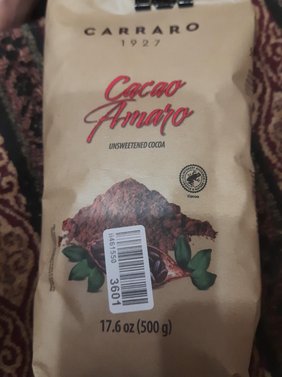 Фото - Какао Cacao Amaro Carraro