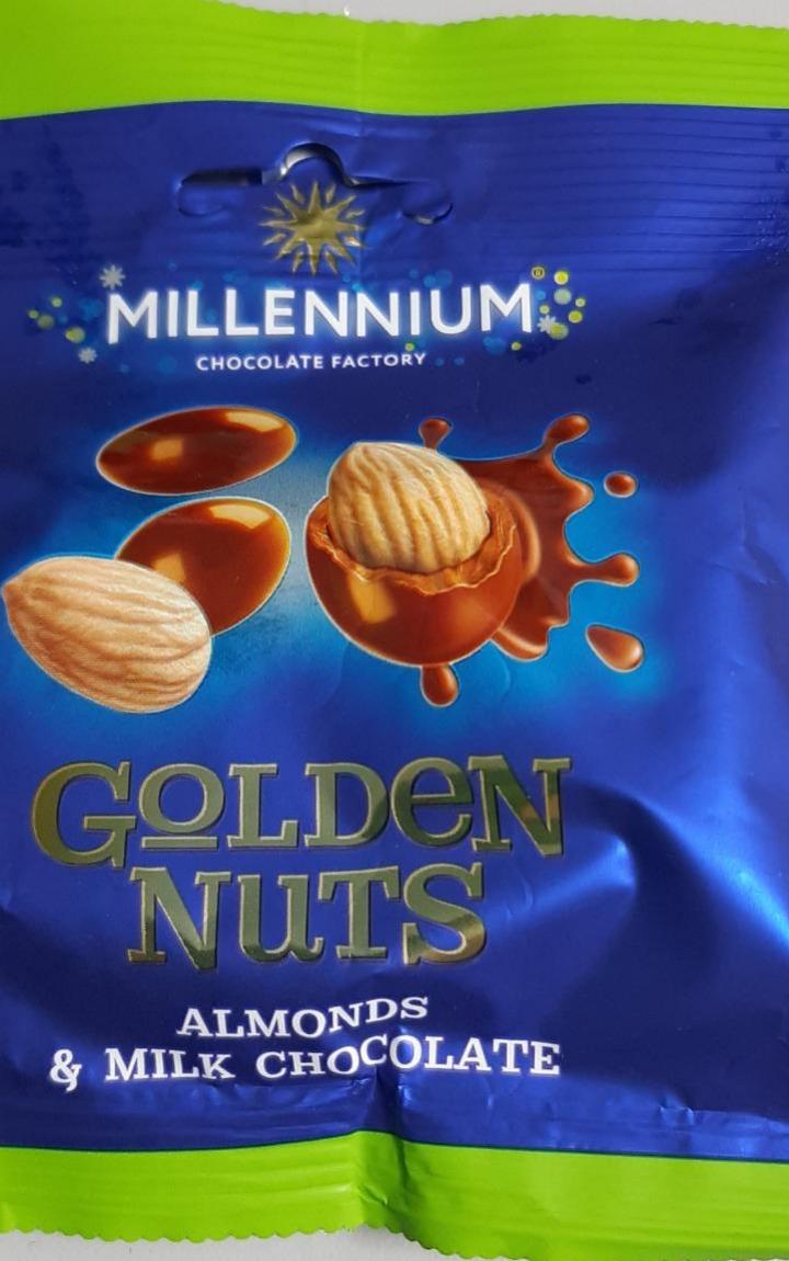 Фото - Драже миндаль в молочном шоколаде Golden Nuts Millennium