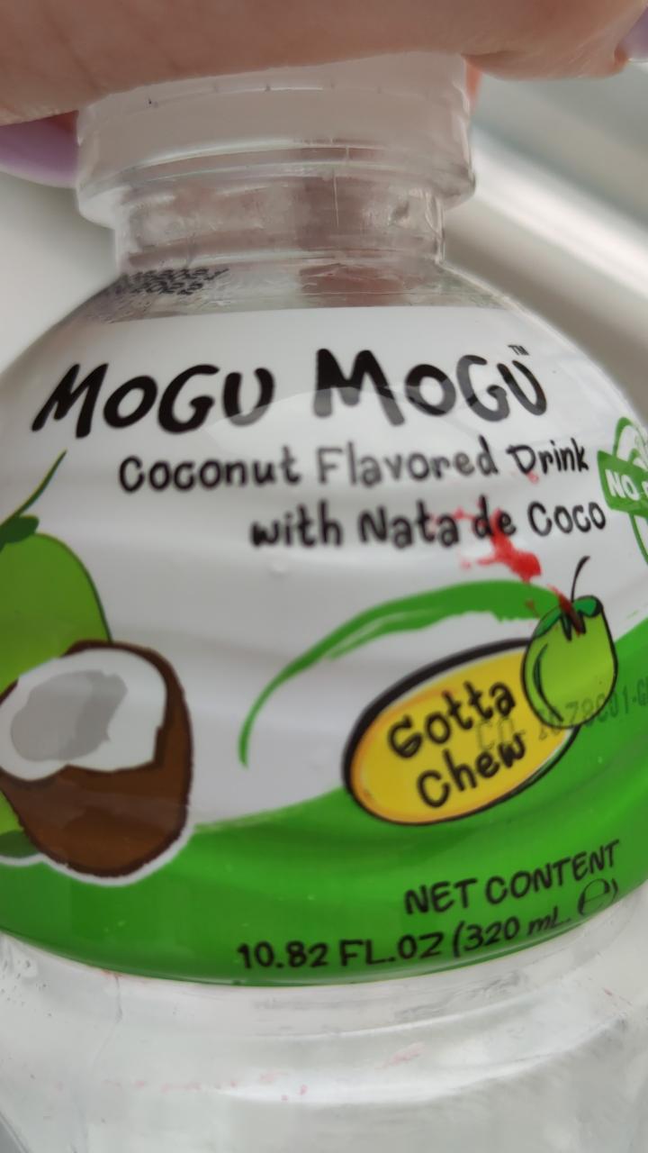 Фото - напитк жевательный с кокосом Mogu Mogu