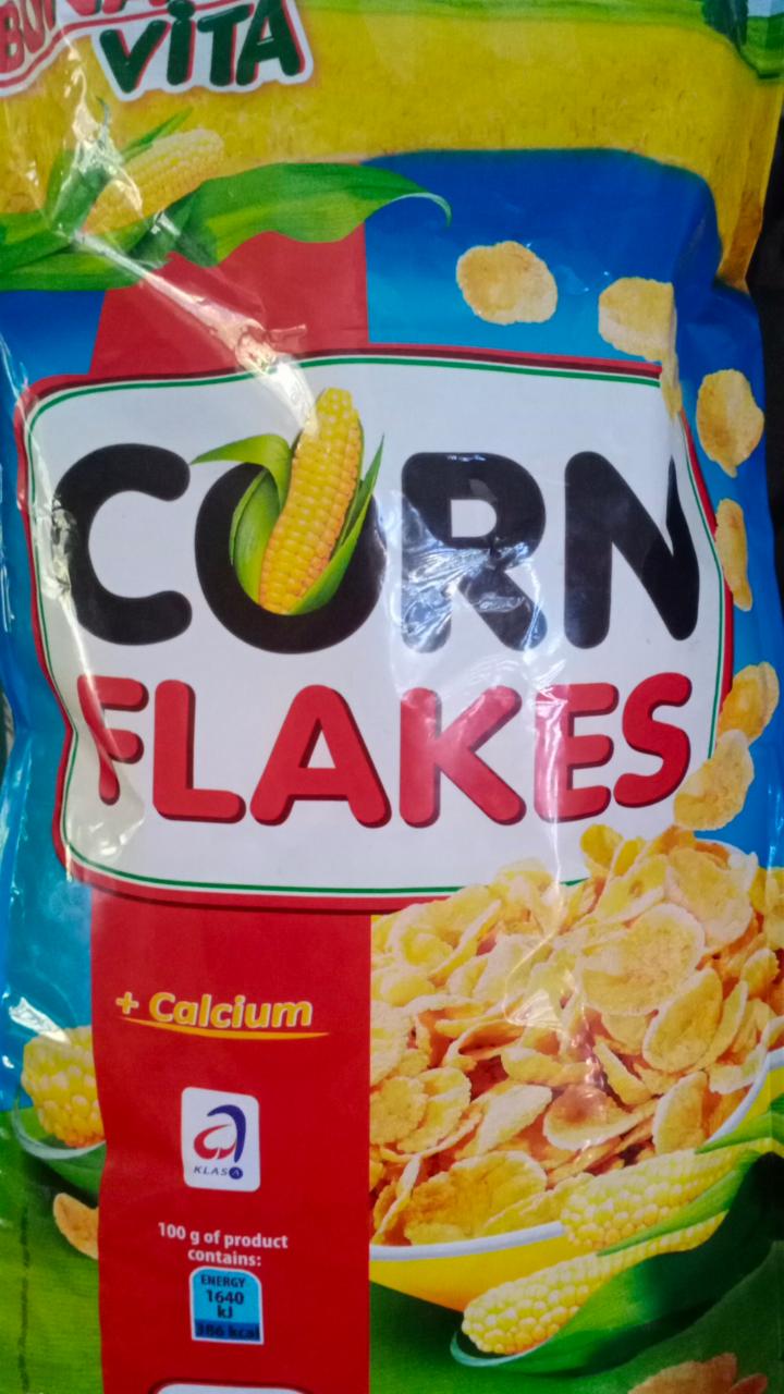 Фото - кукурузные хлопья Corn flakes BonaVita