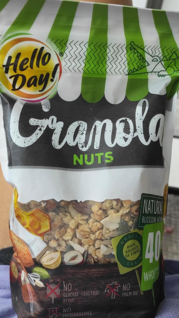 Фото - Сухие завтраки Гранола Granola Nuts Hello Day