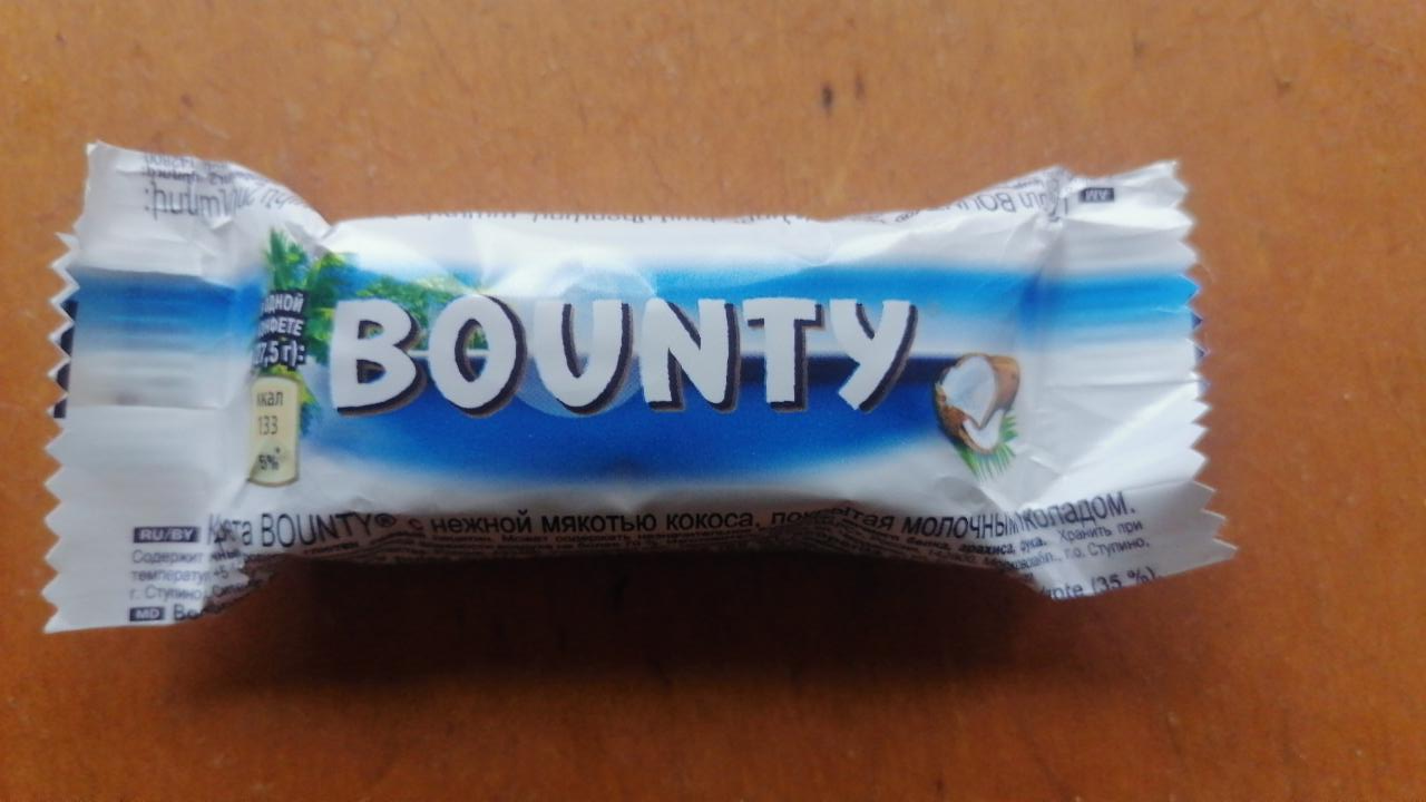 Фото - Конфеты с нежной мякотью кокоса Bounty minis