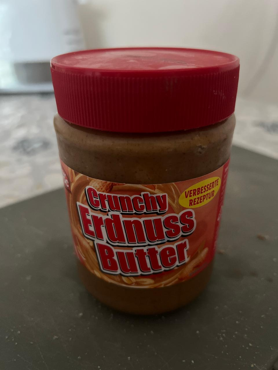 Фото - Арахисовая паста Crunchy Erdnuss Butter Mister Choc