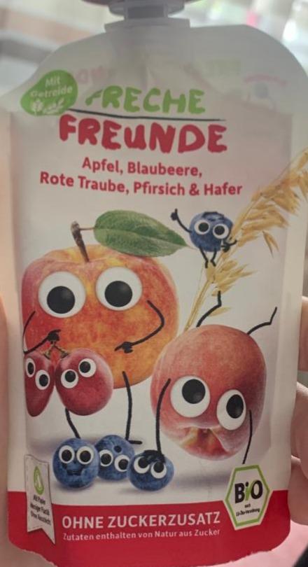 Фото - Детское пюре фруктовое Freche Freunde