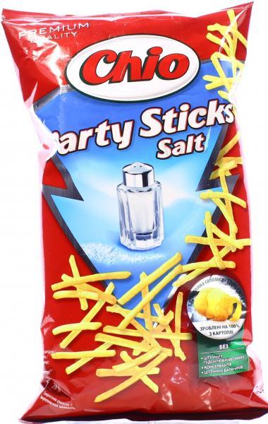Фото - Соломка картофельная соленая Party sticks Chio