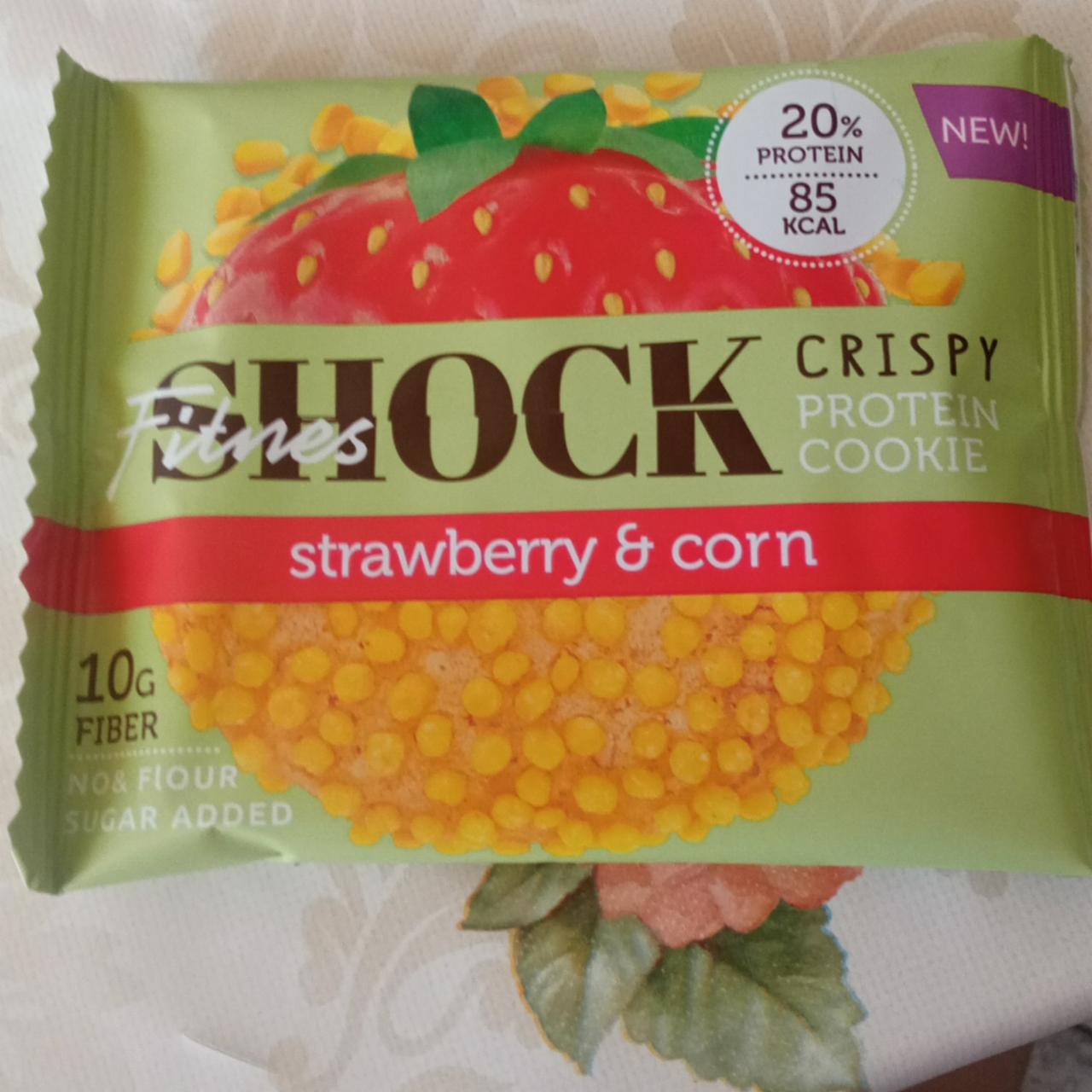 Фото - Shock strawberry corn клубника и кукуруза Fitnes shock
