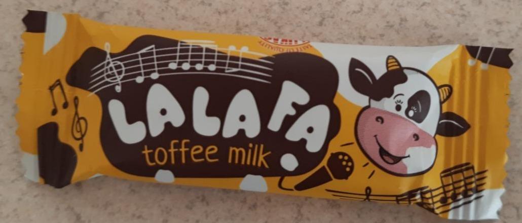Фото - конфеты toffee milk LaLaFa