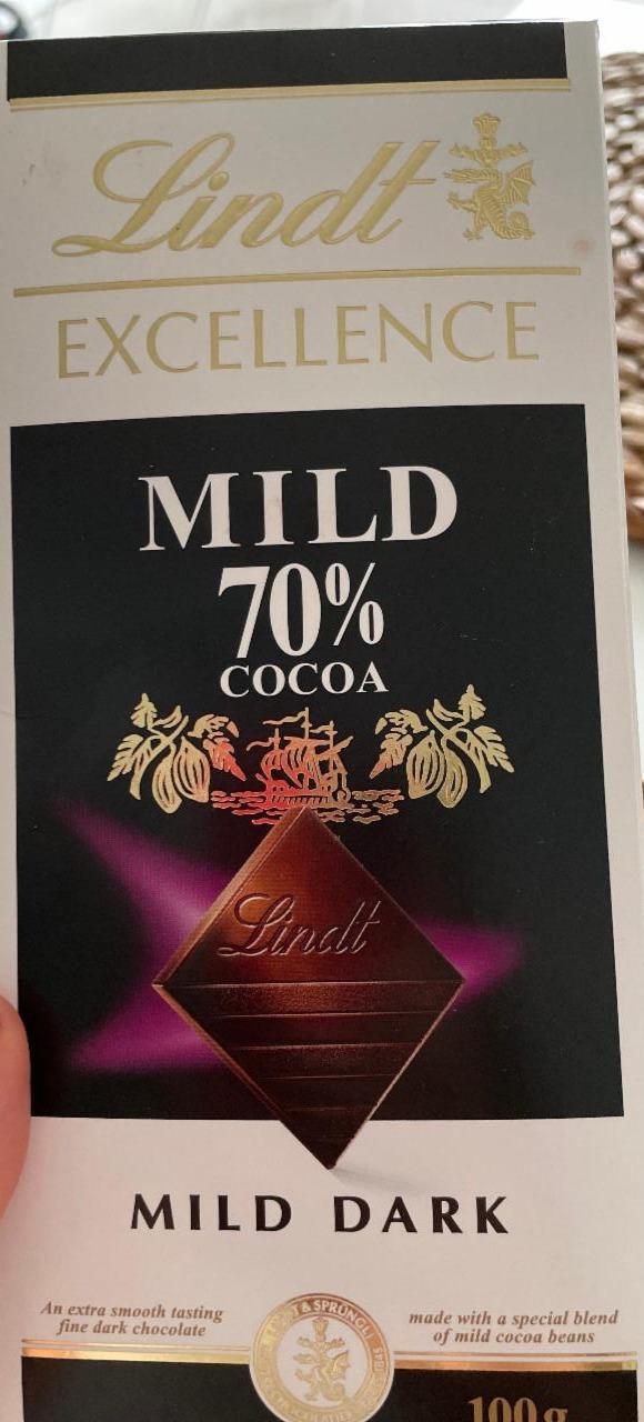 Фото - Шоколад Mild 70% Lindt