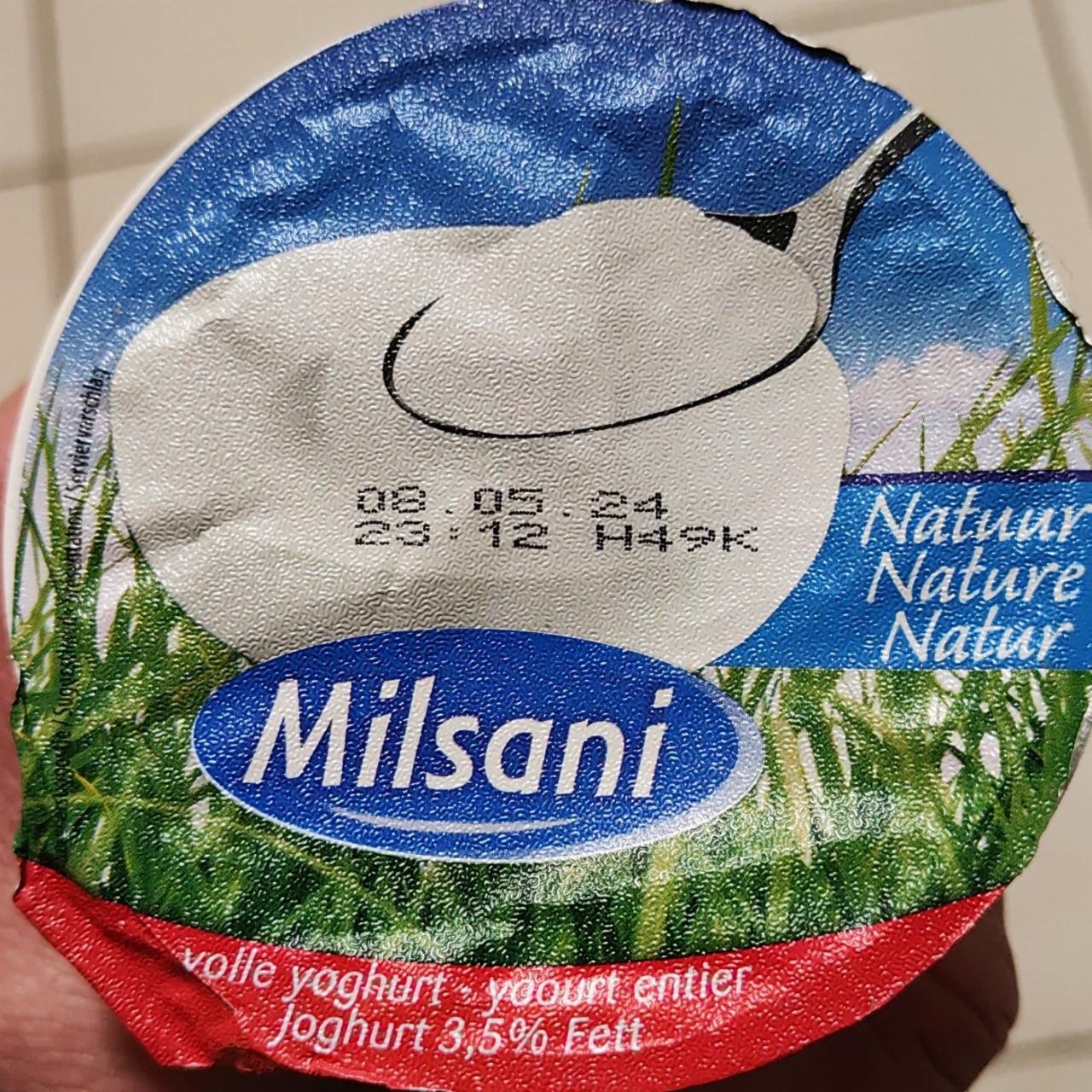Фото - йогурт 3.5 жирности Milsani