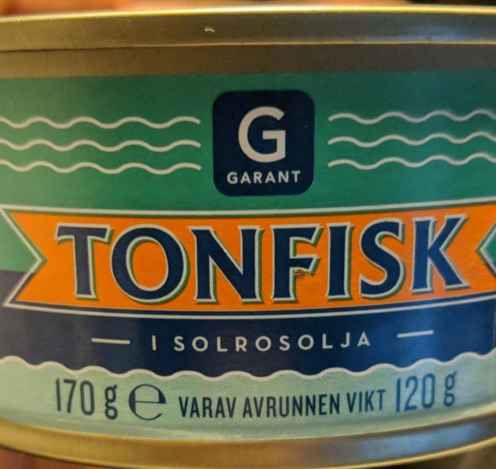 Фото - Тунец в масле Tonfisk Garant