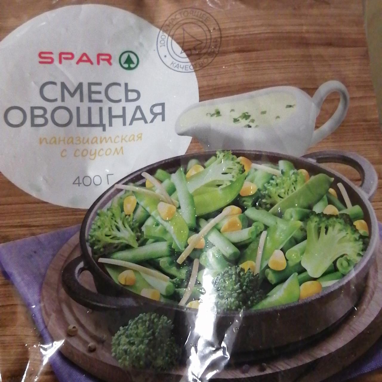 Фото - Смесь овощная паназиатская с соусом Spar
