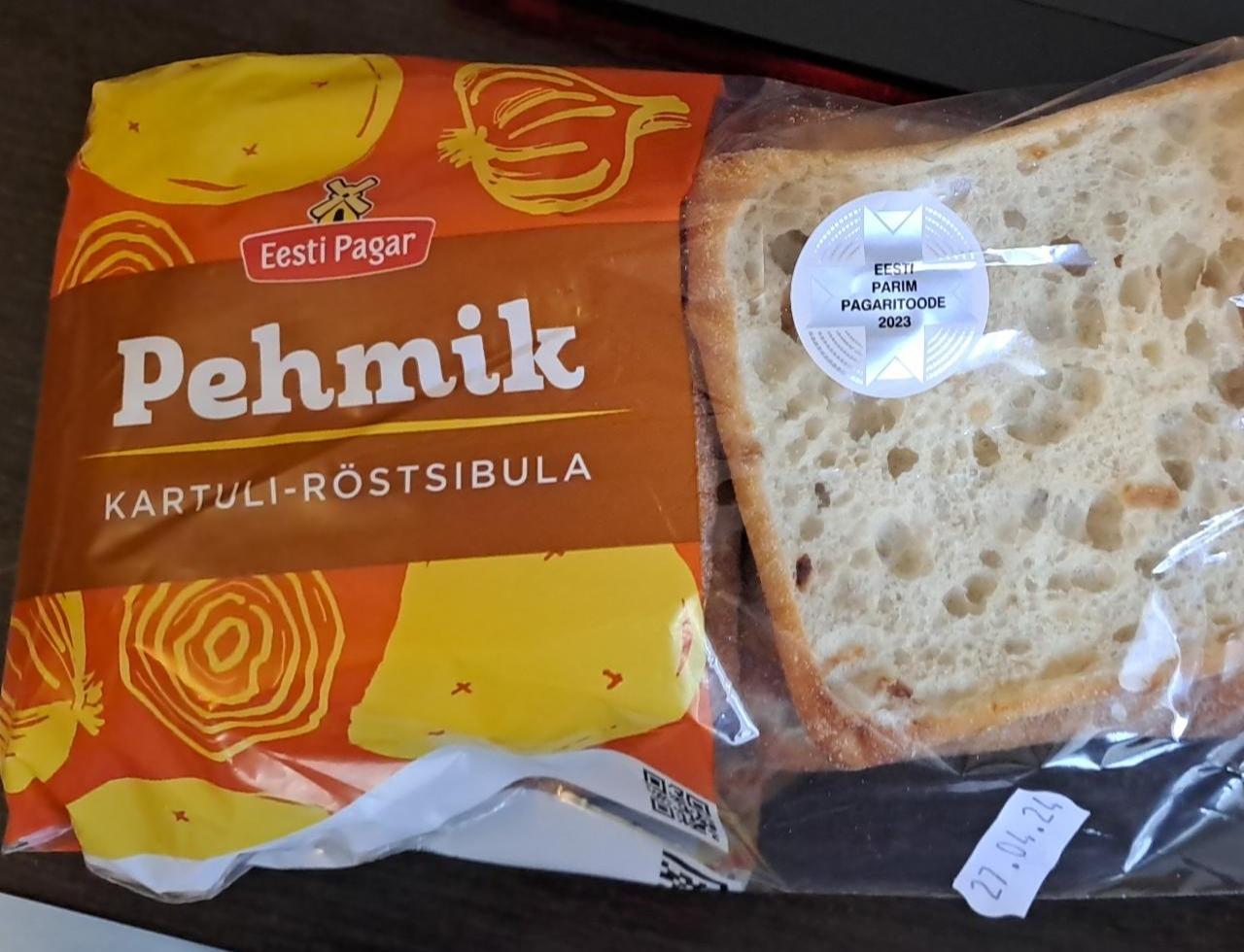Фото - луковый хлеб Eesti Pagar