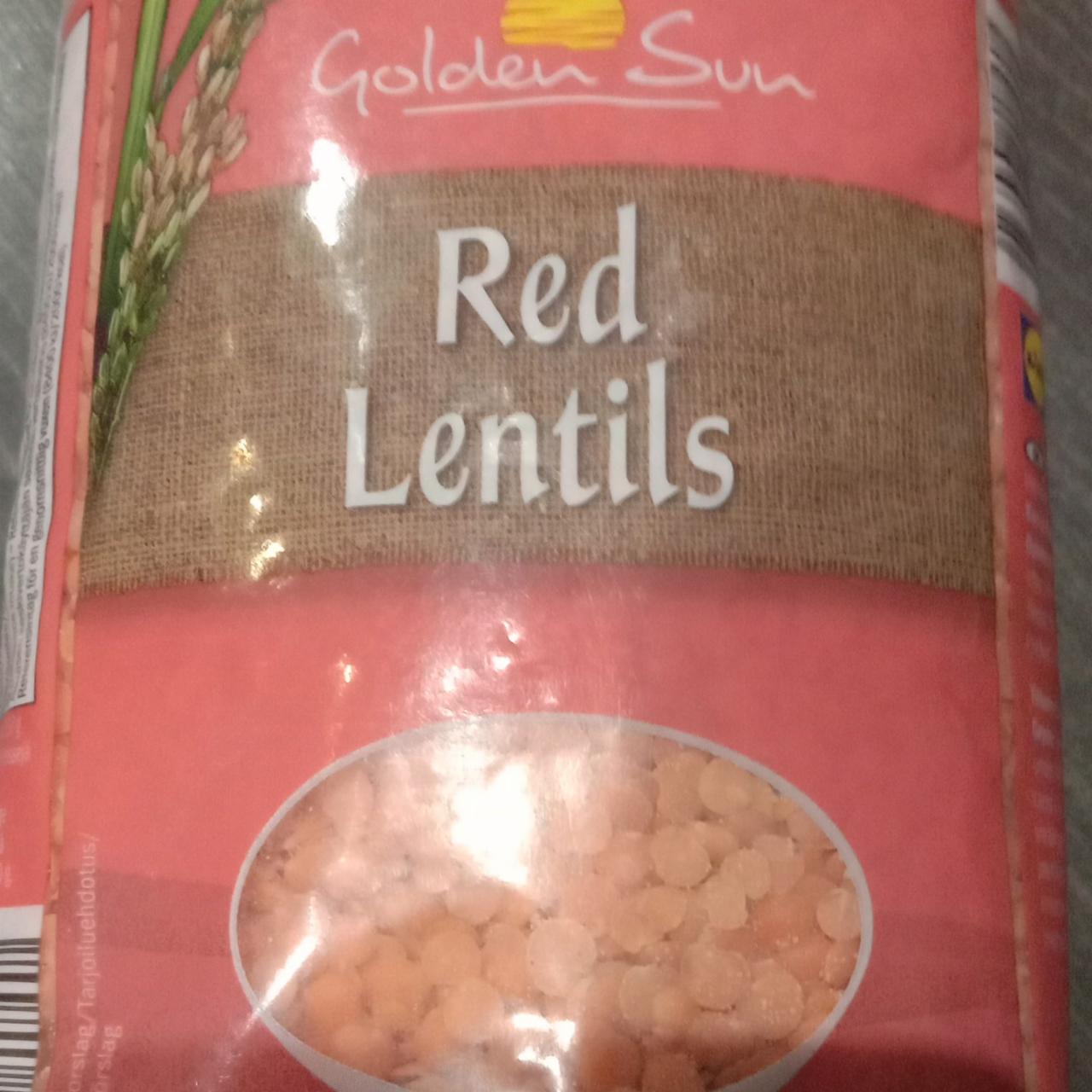 Фото - Чечевица red lentils Golden Sun
