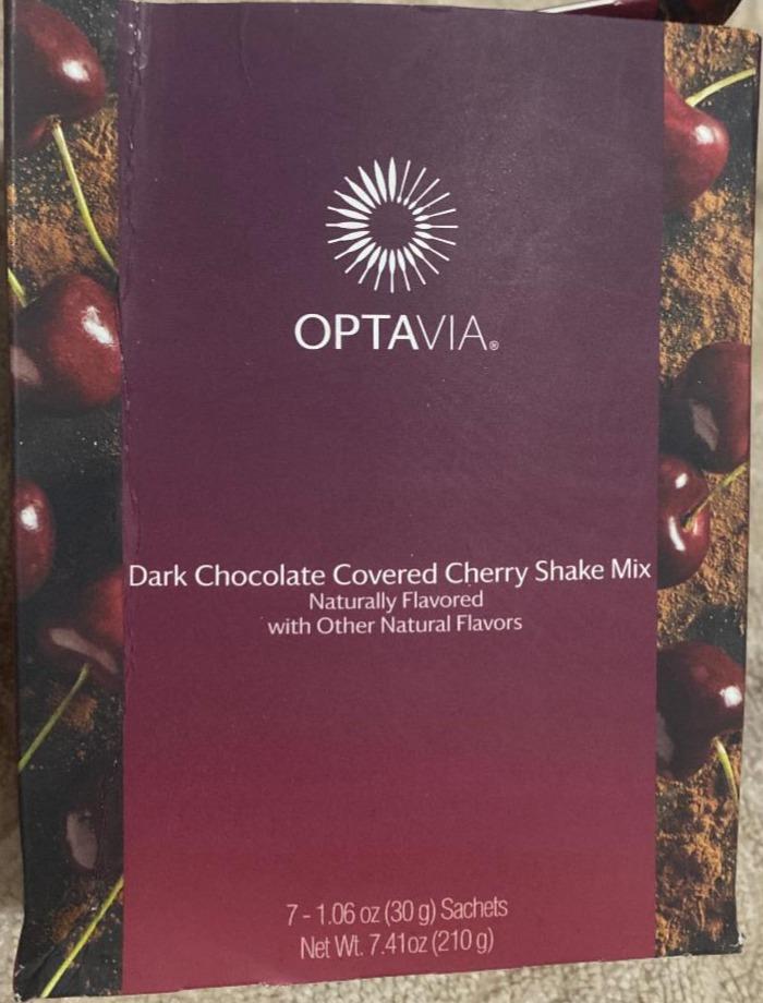 Фото - вишневый шейк с шоколадом Dark chocolate covered cherry shake mix Optavia