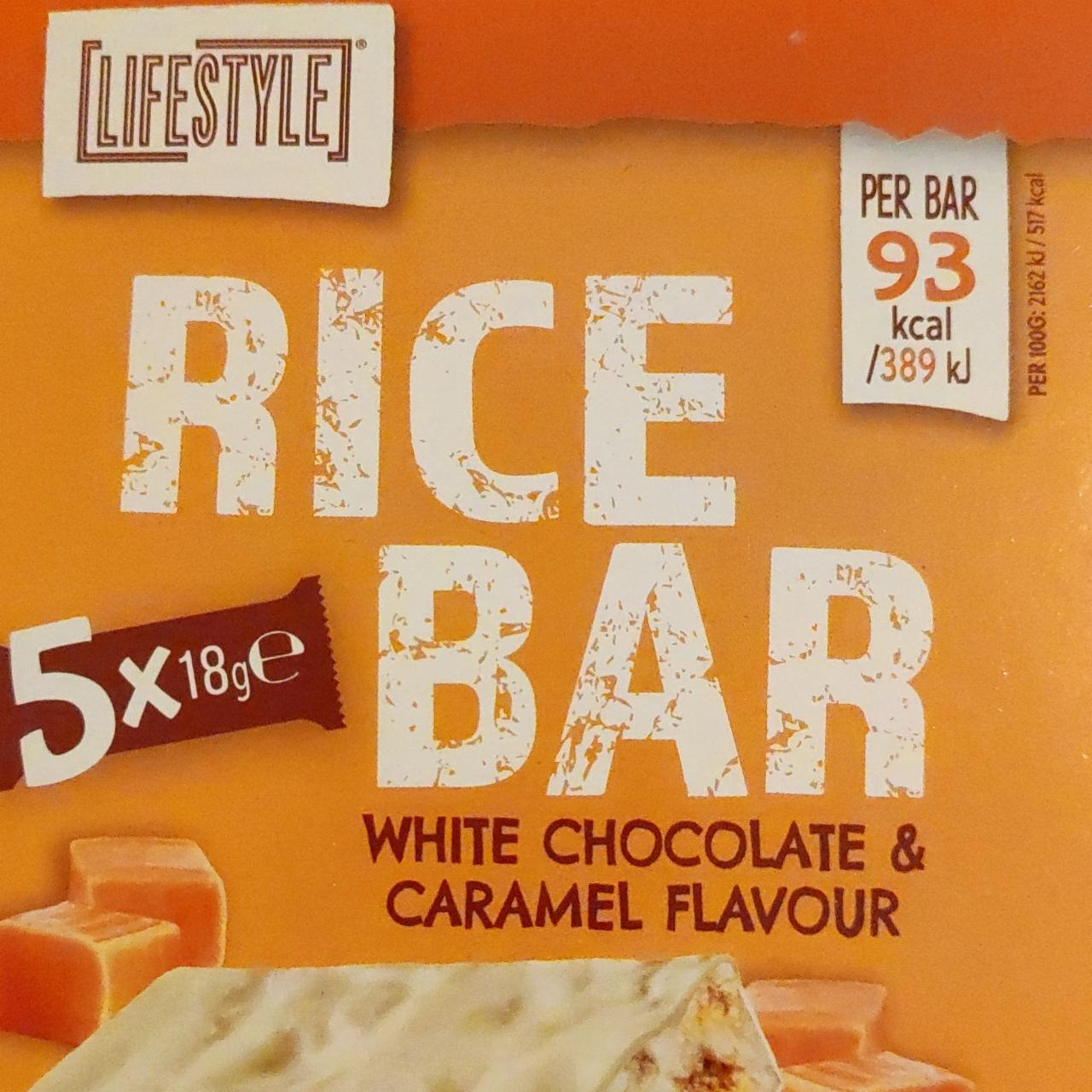 Фото - Rice Bar white chocolate&caramel flavour Lifestyle