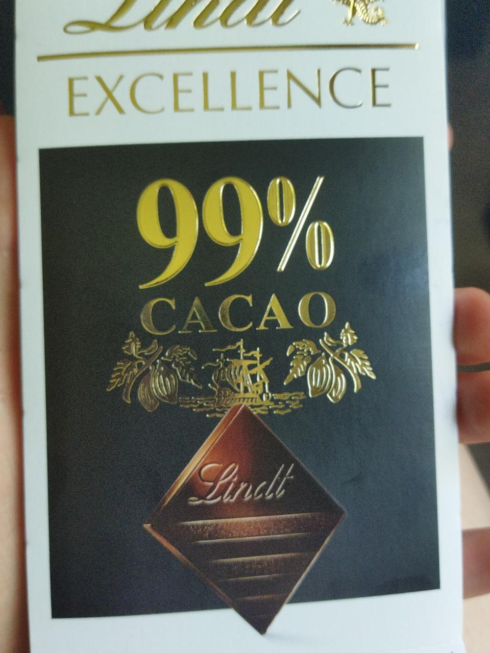 Фото - Шоколад Lindt Excellence 99% какао