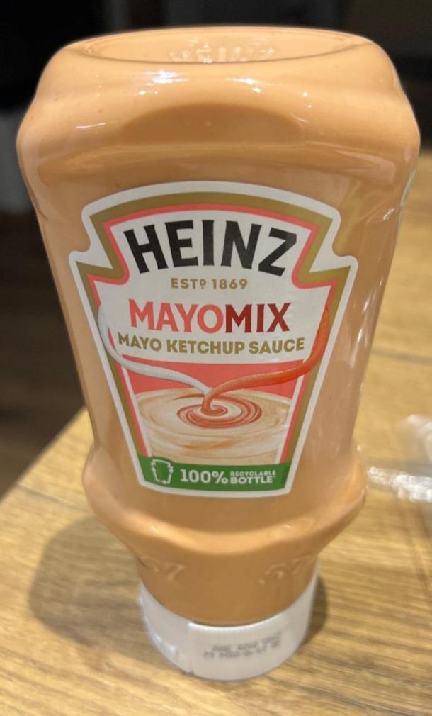 Фото - кетчунез Mayomix mayo ketchup sauce Heinz