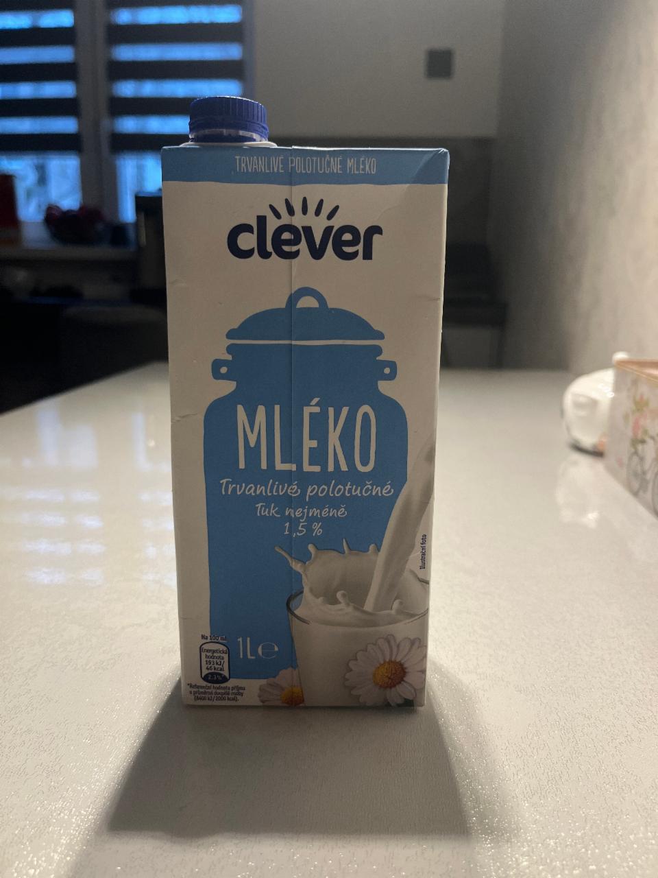 Фото - Молоко свежее 1.5% Clever