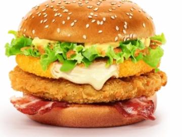 Фото - Монблан бургер с курицей порция Макдоналдс