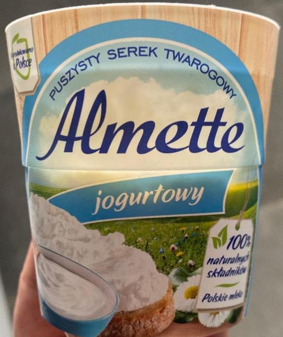 Фото - Сыр 59% творожный сливочный с йогуртом Almette Hochland