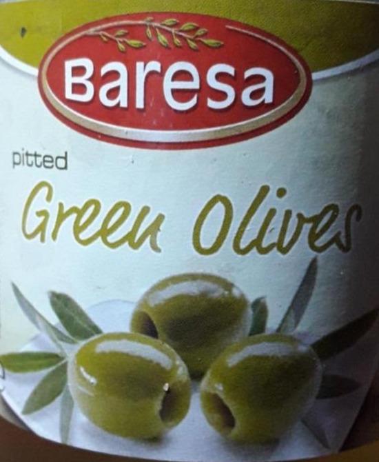 Фото - Зеленые оливки без косточки Baresa