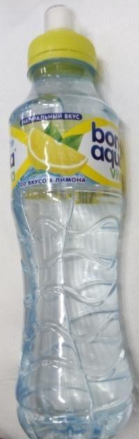 Фото - вода с лимоном Бон Аква Bon Aqua