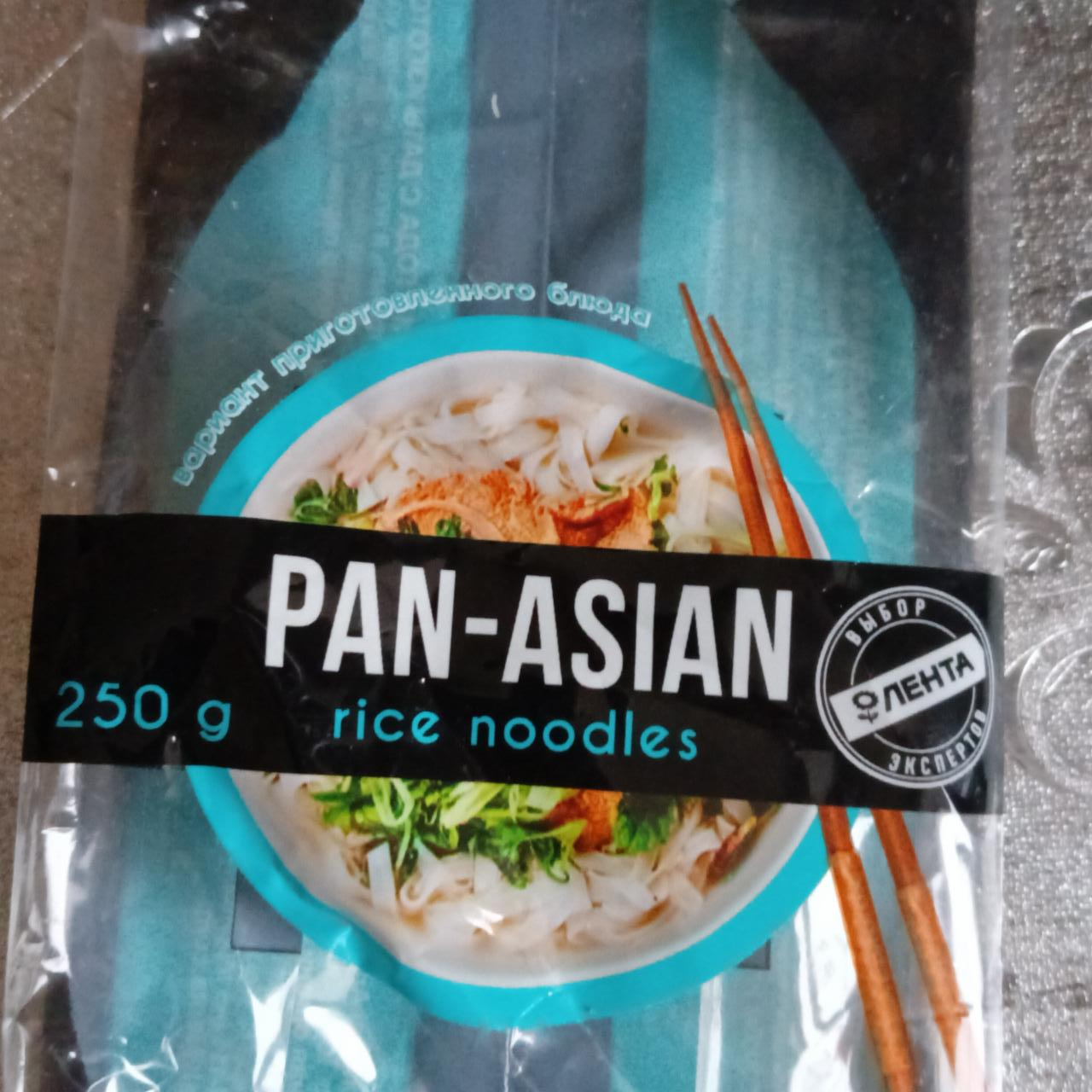 Фото - Рисовая лапша Pan Asian Лента