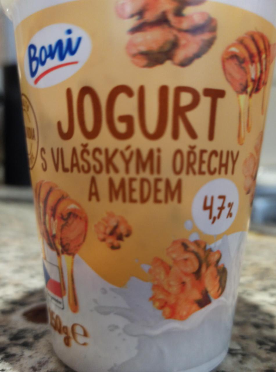Фото - Йогурт с грецким орехом и медом Boni