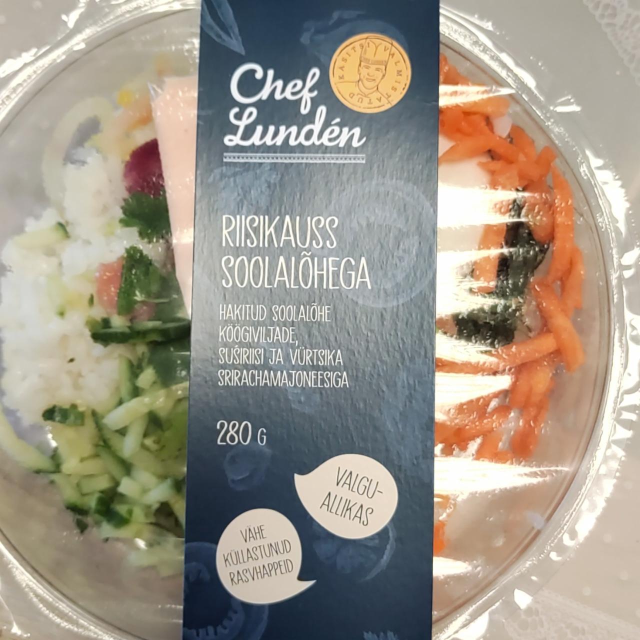 Фото - Рисовый салат с лососем Chef lunden