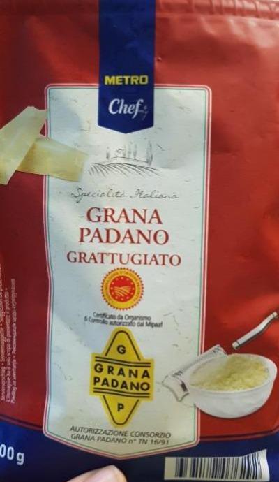 Фото - Сыр твердый тертый Grana Padano Metro Chef