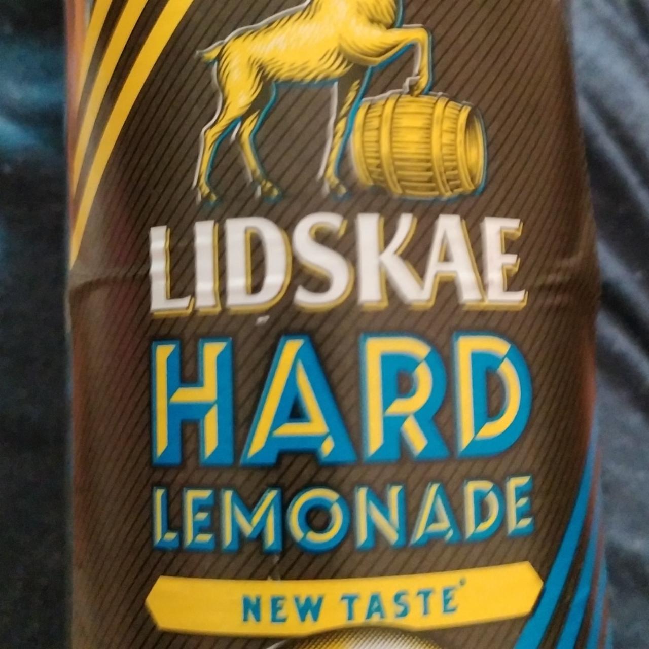 Фото - Пивной напиток Hard Lemonade светлый фильтрованный непастеризованный 4.6% Лідскае