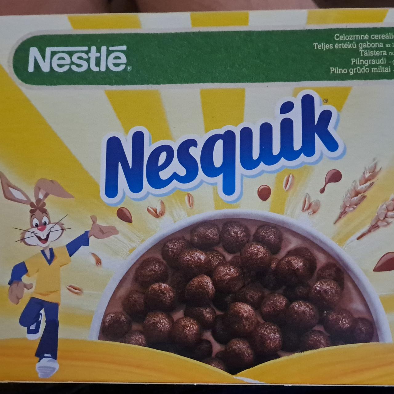 Фото - Завтрак готовый Nesquik шоколадные шарики Nestle