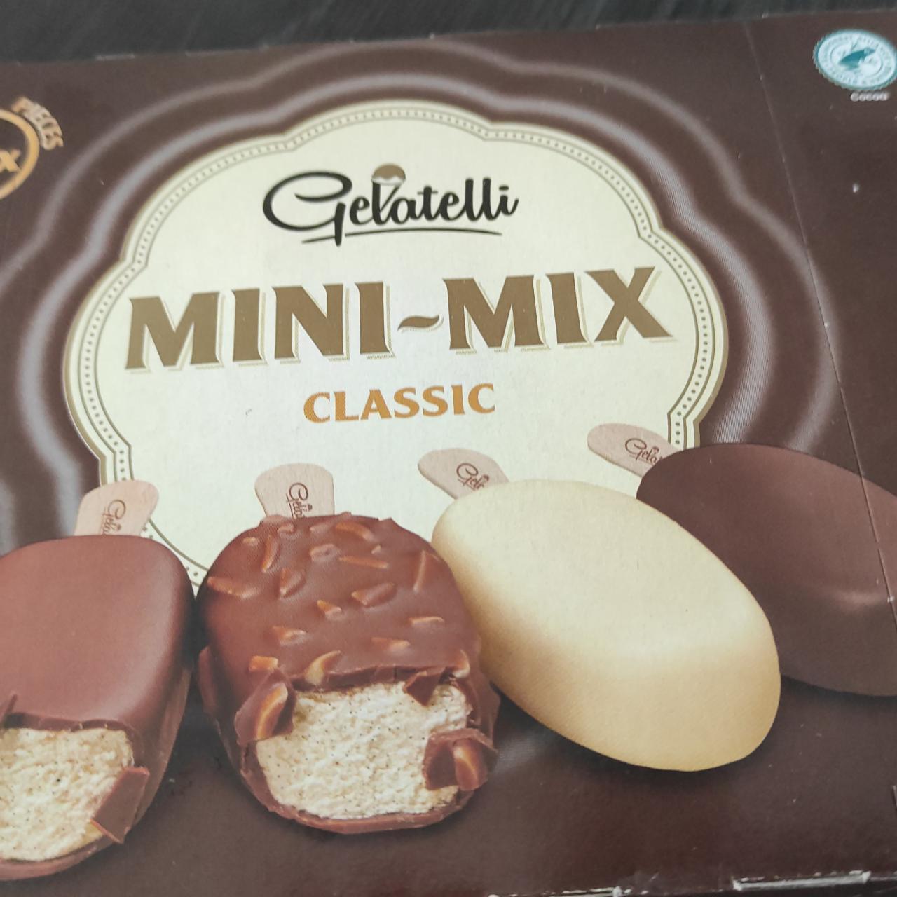 Фото - мороженое мини эскимо в шоколадной глазури ассорти Mandorla mini-mix classic Gelatelli