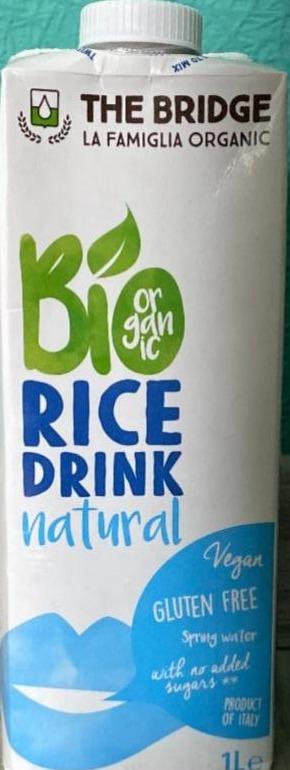 Фото - натуральный рисовый напиток Bio Rice The Bridge