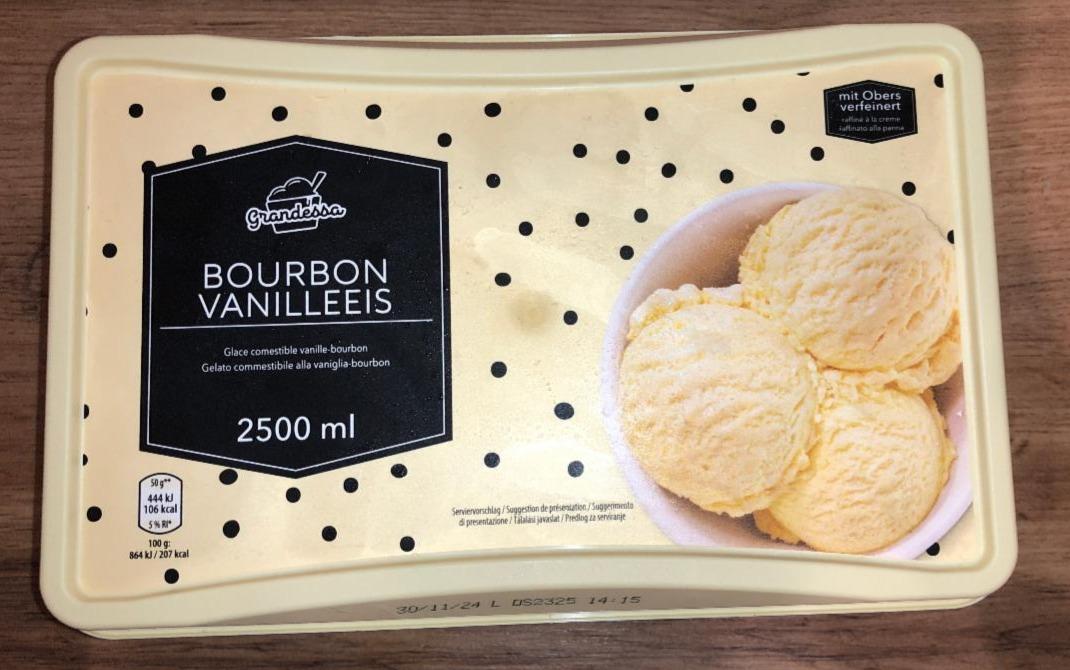 Фото - Мороженое ванильное Bourbon Vanilleeis Grandessa