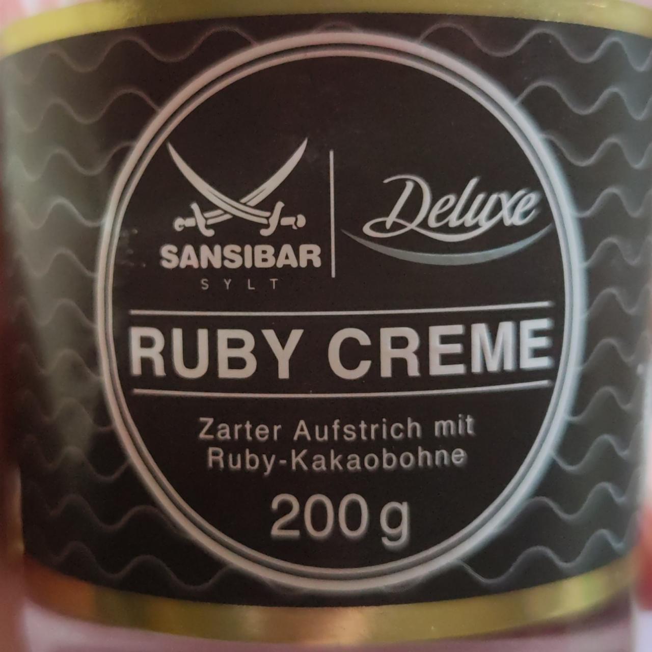 Фото - сладкая паста Руби крем Ruby Creme Deluxe