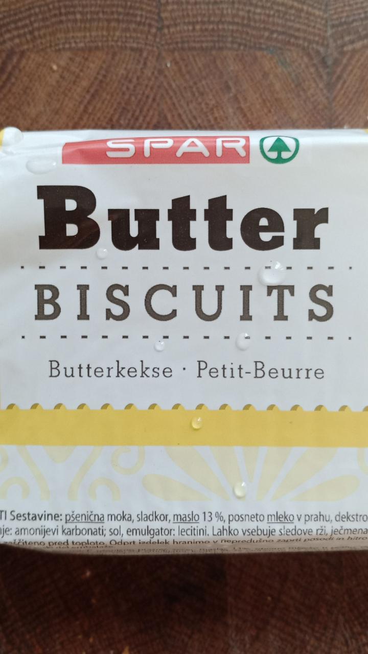 Фото - Butter biscuits Spar
