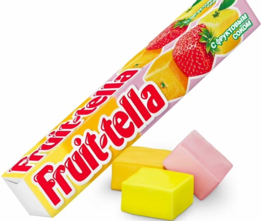 Фото - жевателные конфеты фруктовые Fruittella