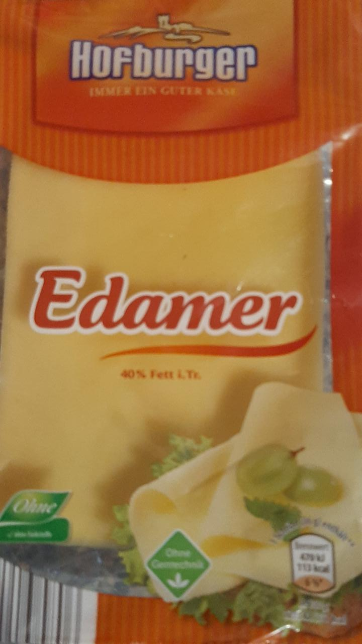Фото - сыр 40% Edamer Hofburger