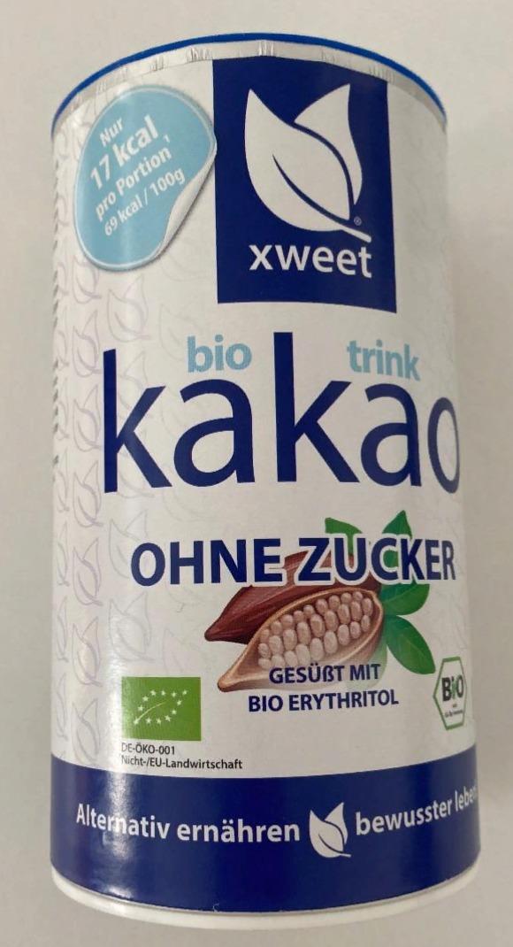 Фото - Kakao Bio Trink Ohne Zucker Xweet