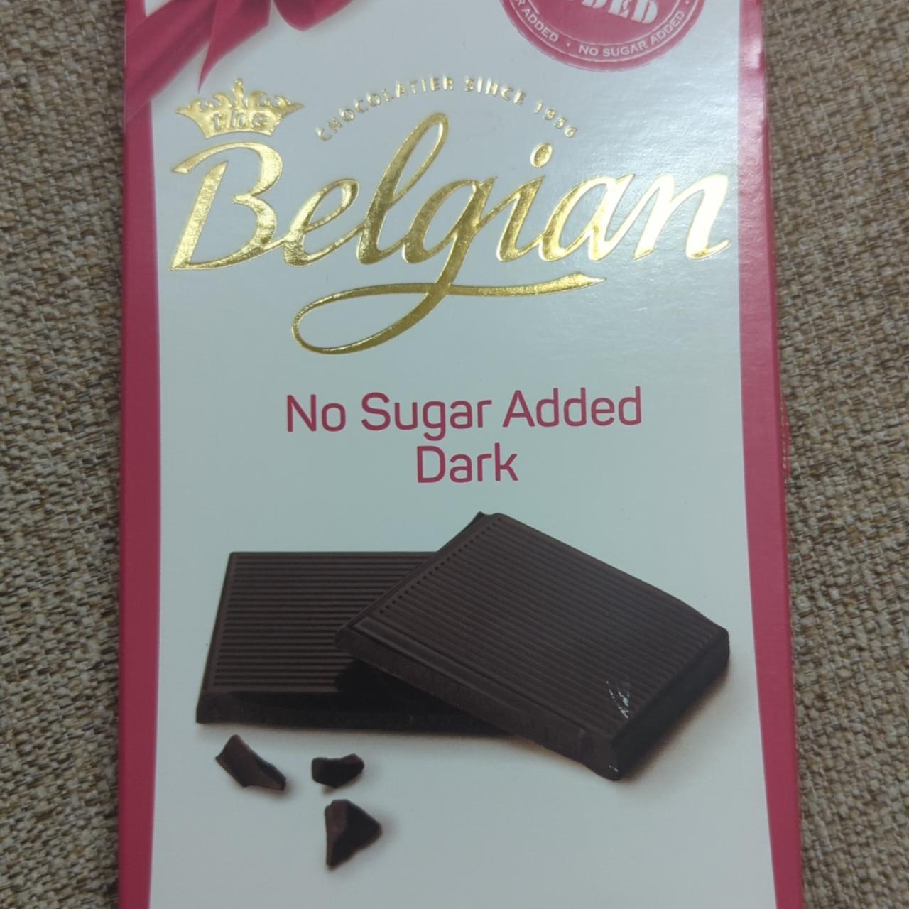 Фото - Шоколад темный без сахара Belgian