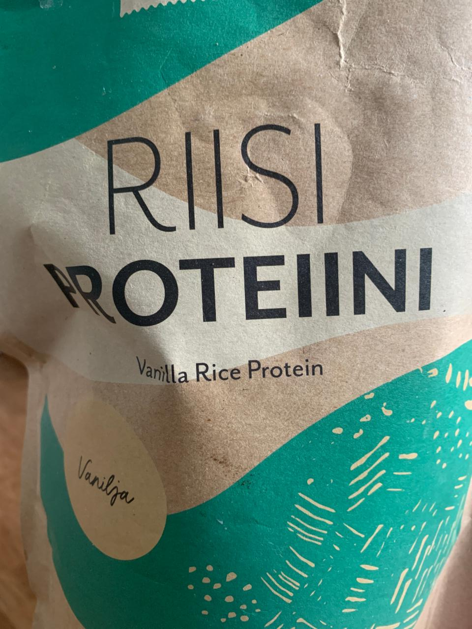 Фото - Рисовый протеиновый порошок riisi proteiini Foodin