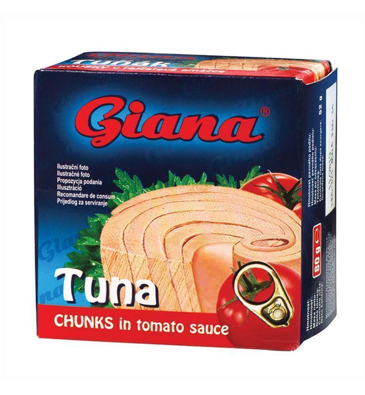 Фото - тунец в томатном соусе Giana