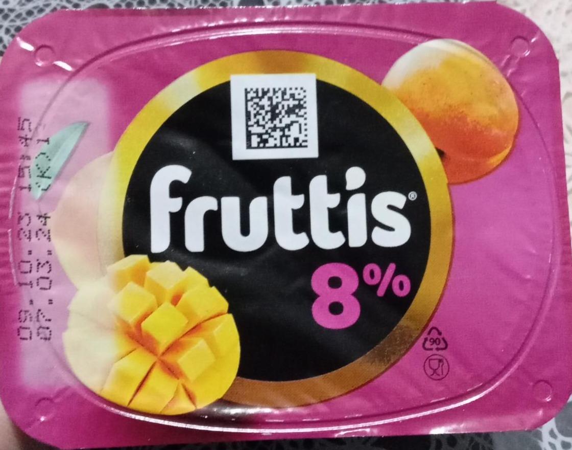Фото - Йогуртный продукт с абрикосом и манго 8% Суперэкстра Fruttis
