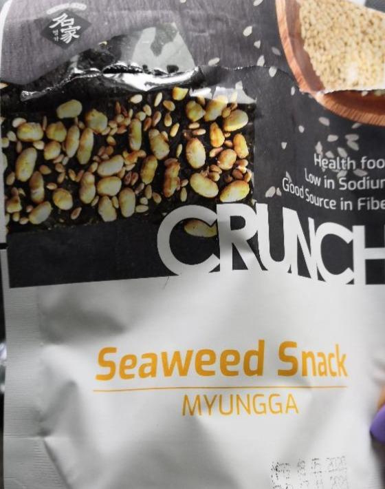 Фото - Закуска из морской капусты хрустящая Seaweed Snack