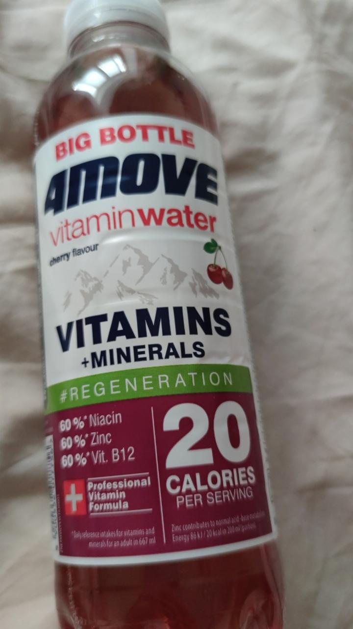 Фото - вишневая вода с витаминами 4move