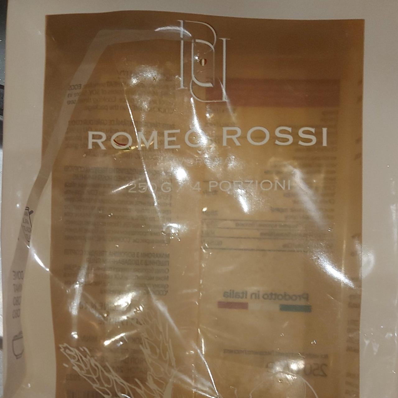 Фото - Макаронные изделия яичные Fettuccine Romeo Rossi