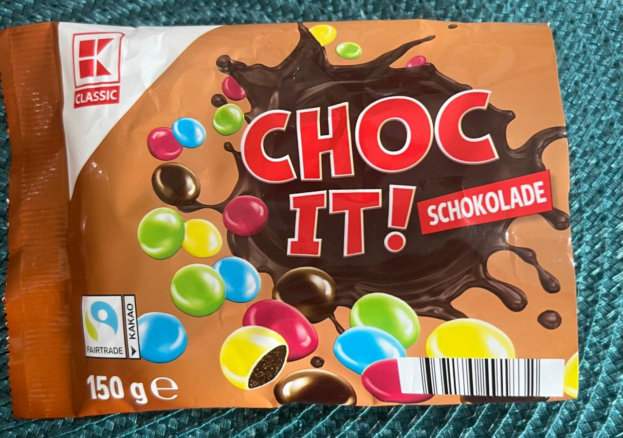Фото - Драже шоколадное Choc it schokolade K-Classic