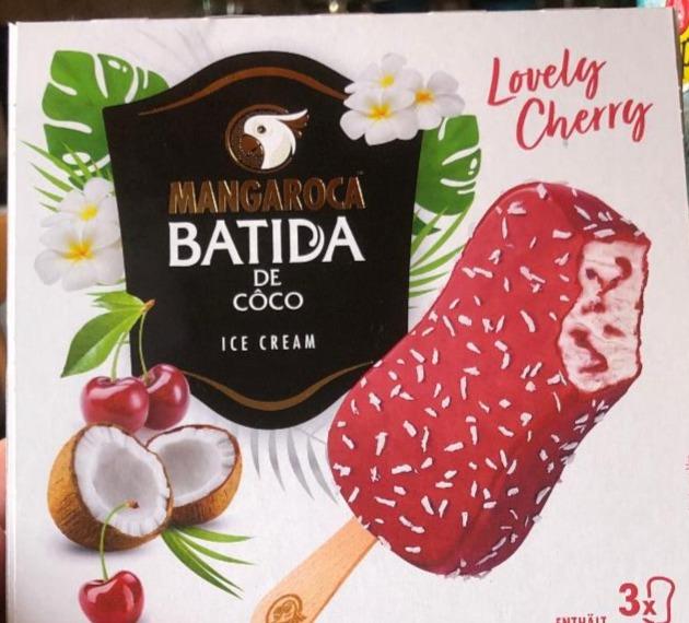 Фото - Мороженое Batida lovely cherry Mangaroca
