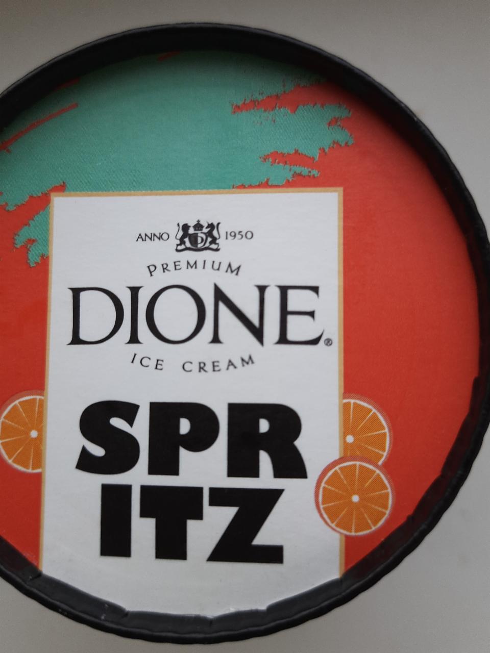 Фото - десерт замороженный Spritz coctail Dione